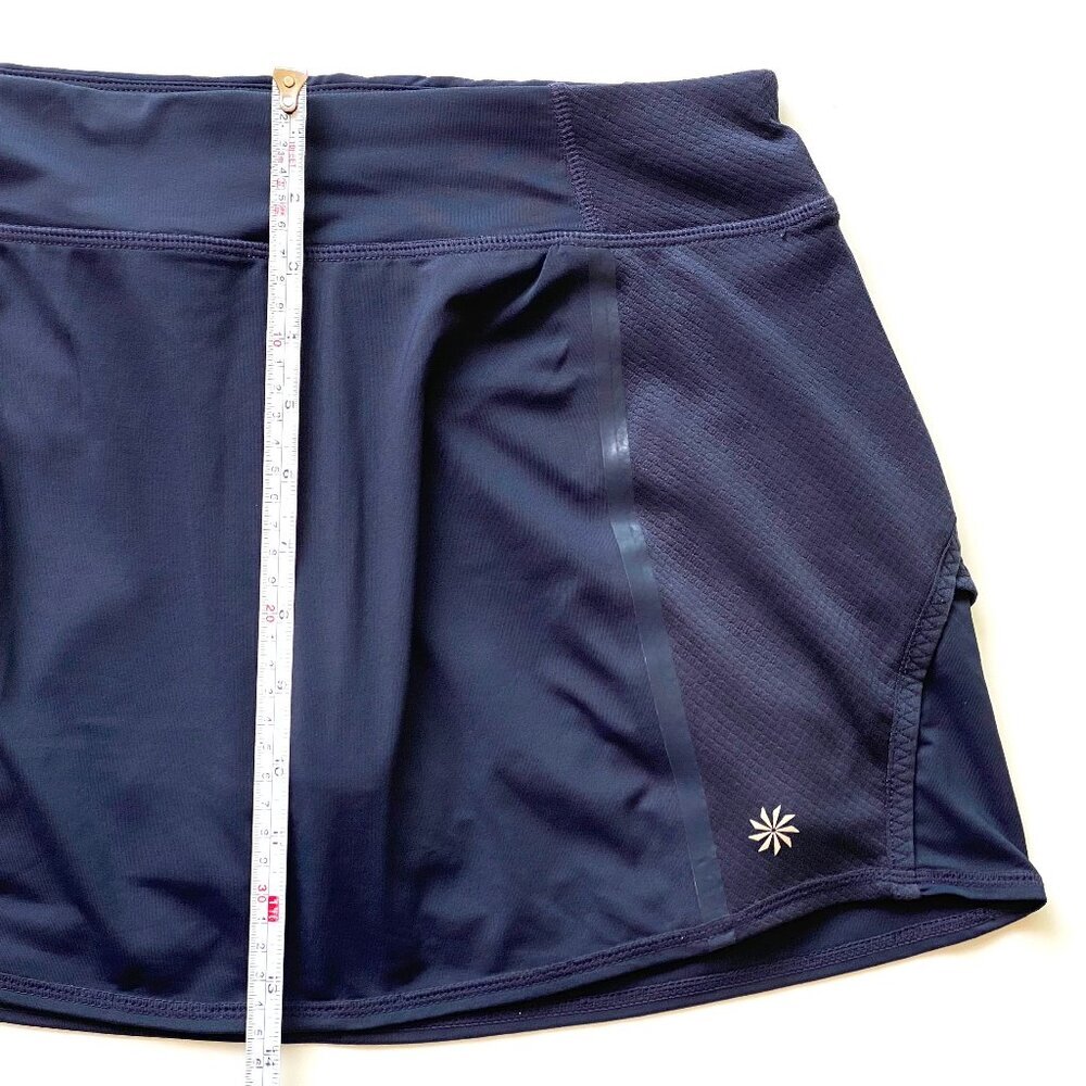 Athleta Momentum Tennis Pickleball Skort 14” Navy Size M - Picture 13 of 15